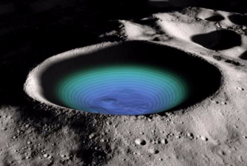 Ученые считают, что на Луне есть очень много водных ресурсов
