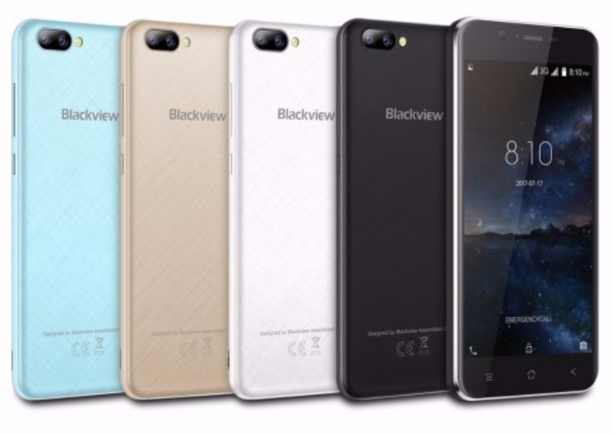 Представлен новый бюджетный смартфон Blackview A7