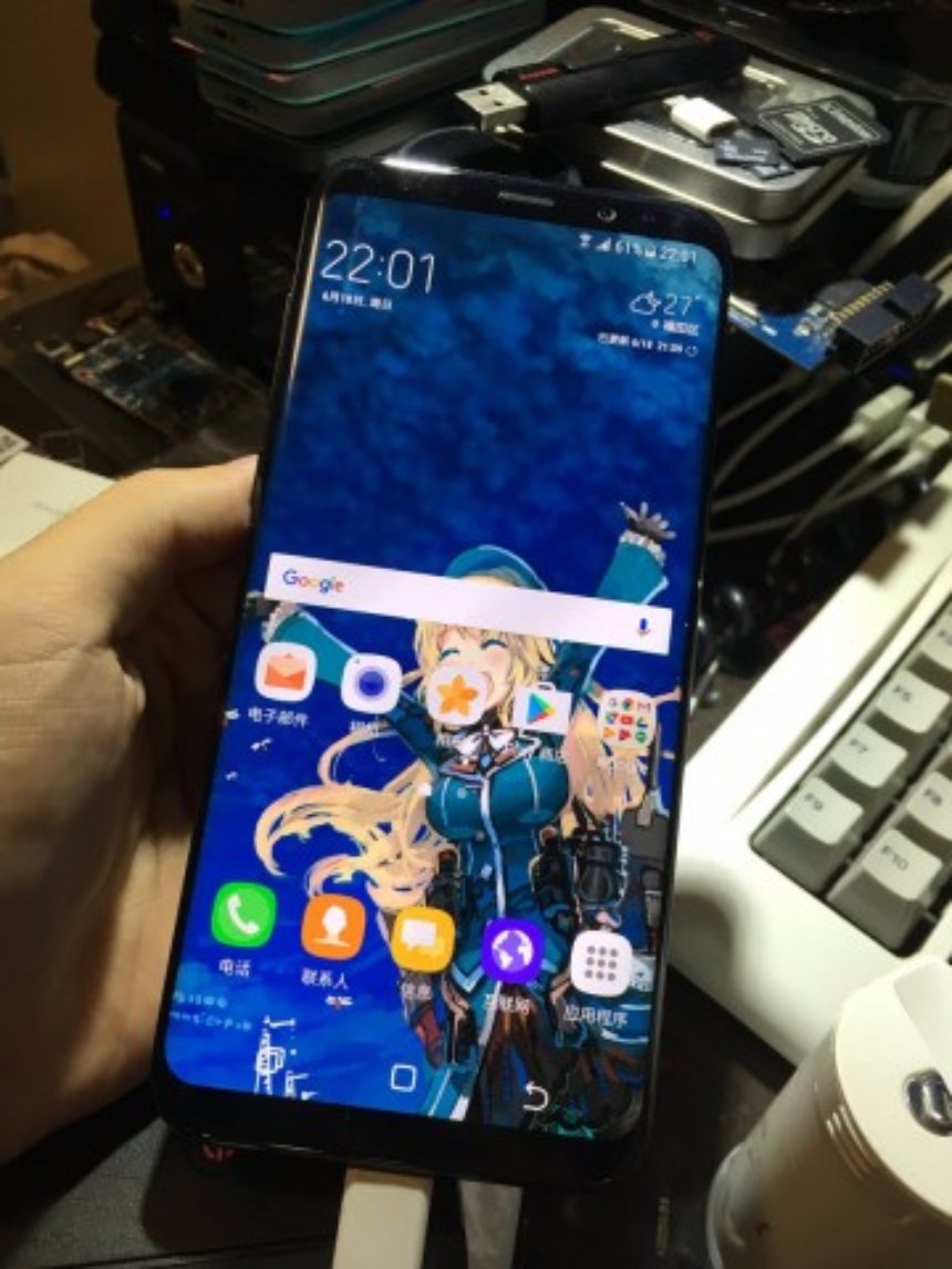 На фото замечен прототип нового Samsung Galaxy S8 Plus