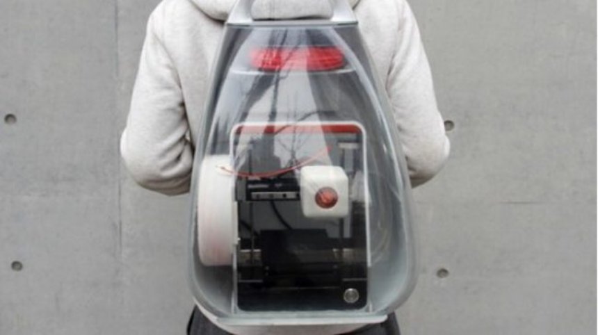 Разработчики представили 3Д-принтер, который влезает в рюкзак
