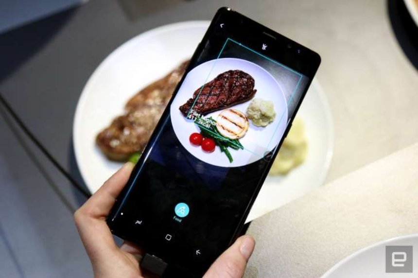 Samsung научит Bixby считать калории в пище
