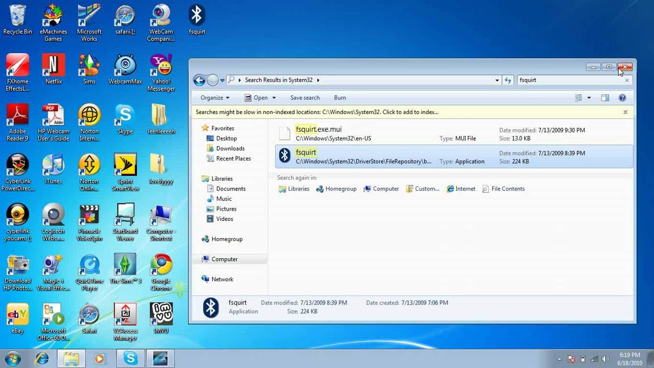 Подключение Bluetooth на Windows 7