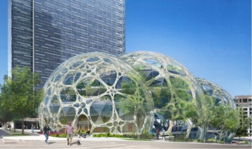 Amazon превратит новую штаб-квартиру в тропический лес