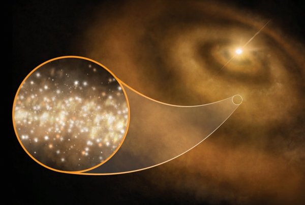 Астрономы: Свет отдалённых звезд выделяет «алмазная пыль» вокруг них