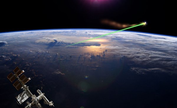 NASA заявило об успешной лазерной стрельбе в космосе