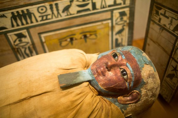Спецслужбы обнаружили в Египте мумию фараона-инопланетянина