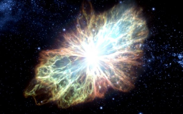 Ученые: Самая яркая звезда Галактики после взрыва осталась целой