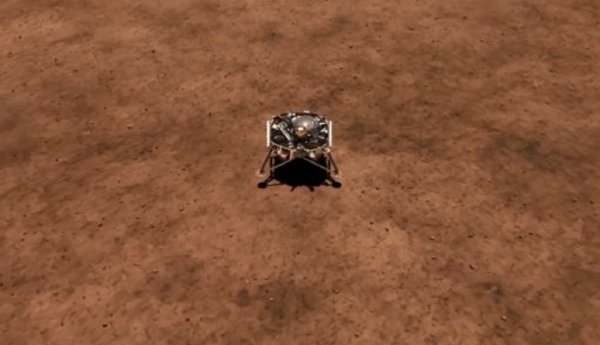 В НАСА сообщили об удачной посадке зонда InSight на Марс