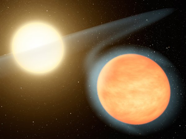 На орбите молодой звезды обнаружены огромные планеты