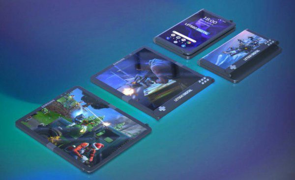 Компания Samsung планирует выпустить игровой гибрид планшета и смартфона