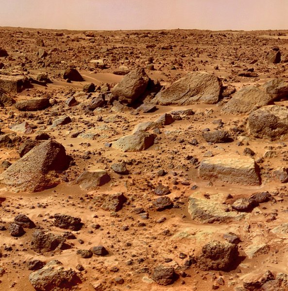 На Марсе обнаружили останки инопланетян