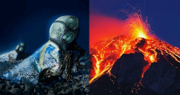 Прячутся под водой: Пришельцы с Нибиру продолжают разрушать тектонические плиты Земли ради извержения вулканов