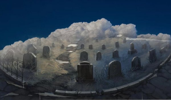 Небесное кладбище. В небе сфотографировали облака в форме гроба