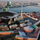 НЛО над Невой: Пришельцы изучают реки Санкт-Петербурга