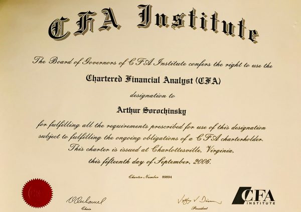 Комплексная подготовка к экзамену для получения сертификата CFA
